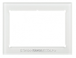 BT Axolute Белая Накладка декор. для сенсорной мультимедийной панели 10" (HD4690)